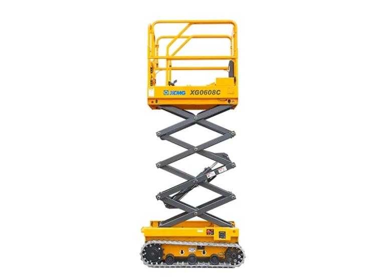 XCMG XG0608C-AS Crawler Scissor Lift - 6.5 m working height variant, 4.5 m platform, 200 kg capacity