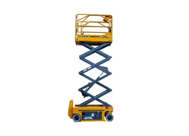 XCMG XG0807ACW-AS Scissor Lift — 7.8 m working height, 230 kg capacity, AC drive wide-platform MEWP