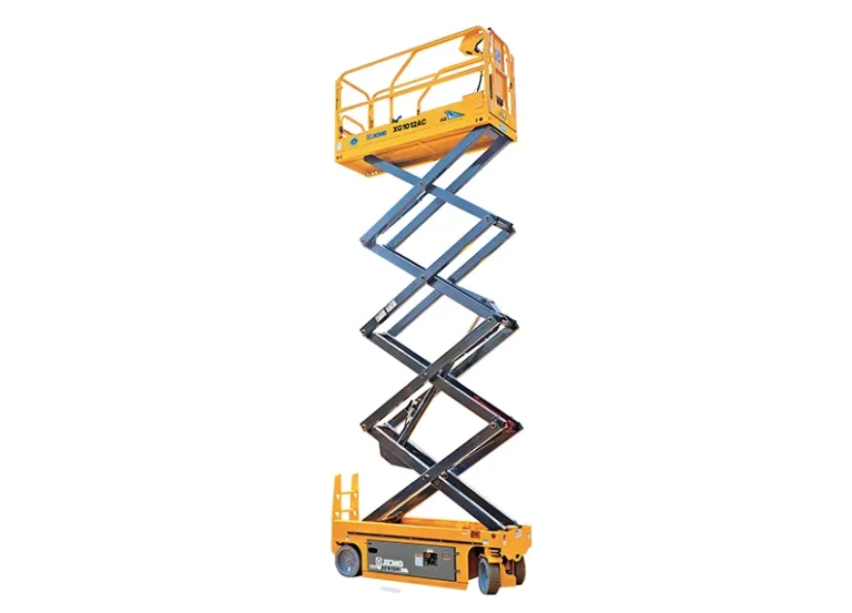 XCMG XG1012AC-AS Scissor Lift — 10 m working height, 450 kg capacity, AC drive self-propelled MEWP