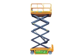 XCMG XG1012HA Hybrid Scissor Lift — 10 m working height, 450 kg rated load, 2380 kg total weight