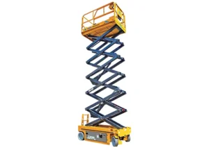 XCMG XG1412AC AC Electric Scissor Lift — 13.8 m working height, 320 kg rated load, 3150 kg total weight