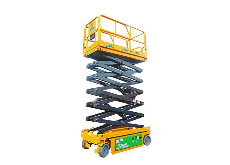 XCMG XG1412HA Hybrid Scissor Lift — 13.8 m working height, 320 kg rated load, 2920 kg total weight