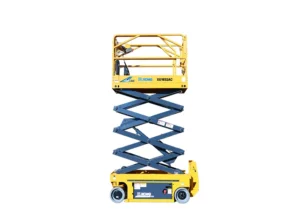 XCMG XG1932AC-ANSI Scissor Lift — 25 ft 7 in working height, 507 lb capacity, ANSI compliant