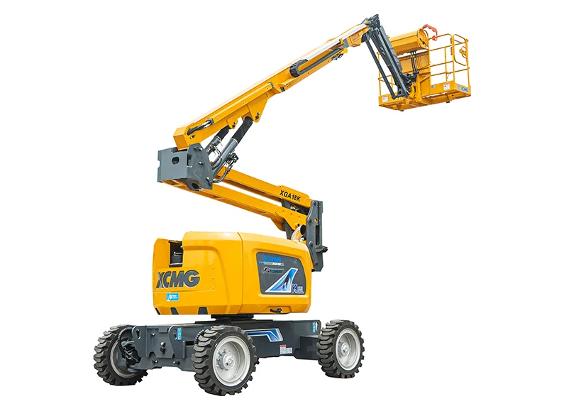 XCMG XGA18K Articulating Boom Lift — 18.01 m working height, 10.26 m working range, 8.7 t total weight