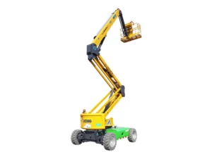 XCMG XGA20ACK Electric Articulating Boom Lift — 20.6 m working height, 18.6 m platform height, 12 m working range, 256/350 kg dual capacity
