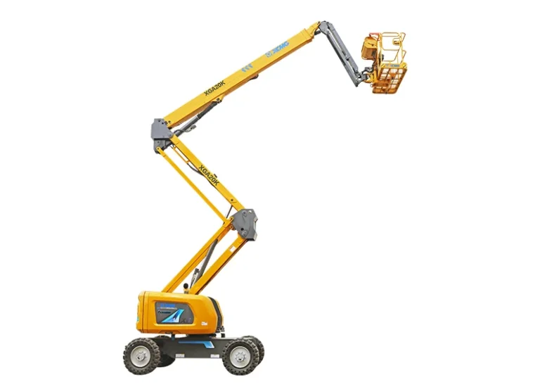 XCMG XGA20K-AS Articulating Boom Lift — 20.63 m working height, 12.08 m working range, 9.9 t total weight