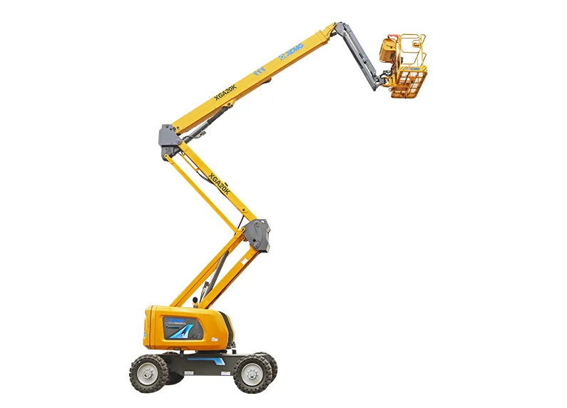 XCMG XGA20K-AS Articulating Boom Lift — 20.63 m working height, 12.08 m working range, 9.9 t total weight