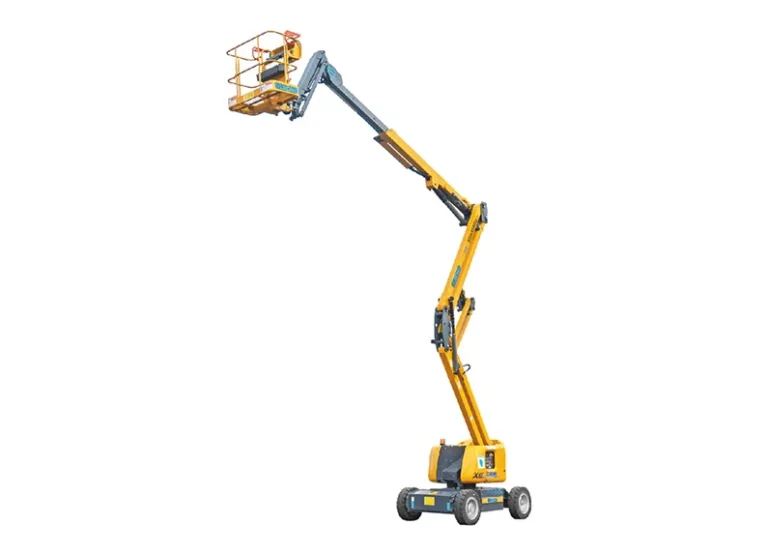 XCMG XGA45ACJ-ANSI Electric Articulating Boom Lift — 51 ft 10 in working height, 45 ft 3 in platform height, 500 lbs capacity, ANSI certified
