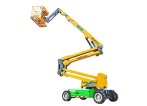 XCMG XGA52ACJ-ANSI Electric Articulating Boom Lift — 59 ft working height, 52 ft 6 in platform height, 564/771 lbs dual capacity, ANSI certified