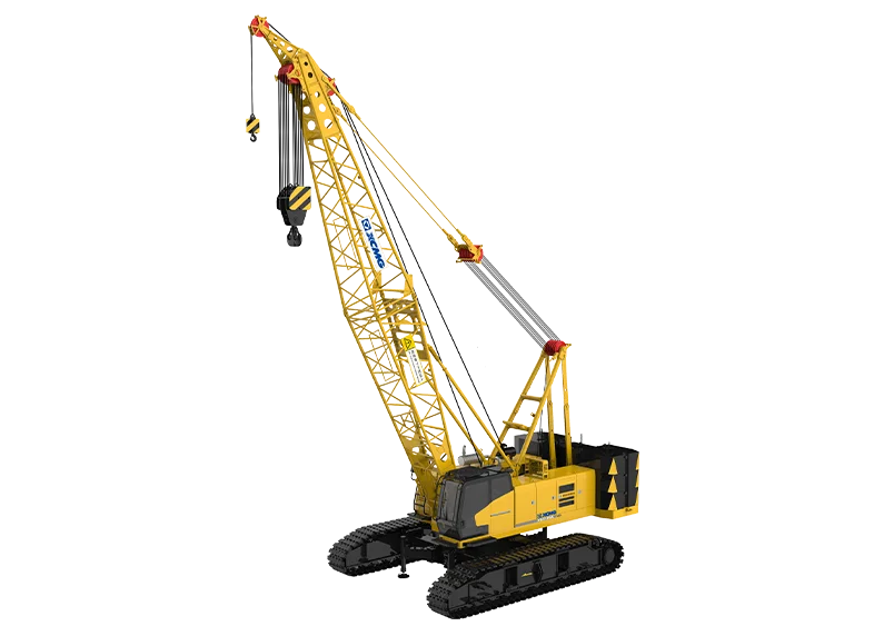 XCMG XGC100A Lattice-Boom Crawler Crane — 100 ton, 13-61 m boom range, Weichai WP7 engine