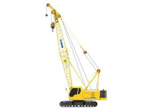 XCMG XGC55 Lattice Boom Crawler Crane — 55 ton, 52 m boom, 203.5 t.m load moment, Weichai WP7 engine