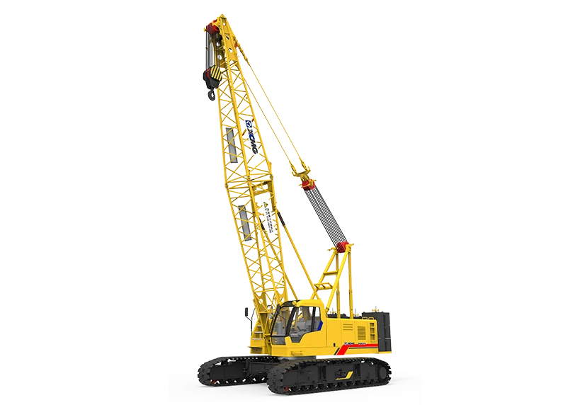 XCMG XGC75 Lattice Boom Crawler Crane — 75 ton, 58 m boom, 286 t.m load moment, Weichai WP7 engine
