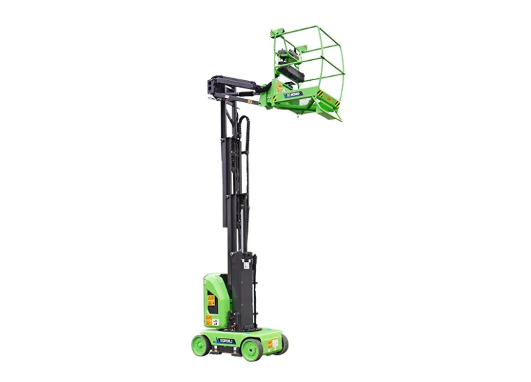 XCMG XGR08J Mast Lift — 8.2 m working height, 200 kg lift capacity, 24V/265Ah battery electric drive