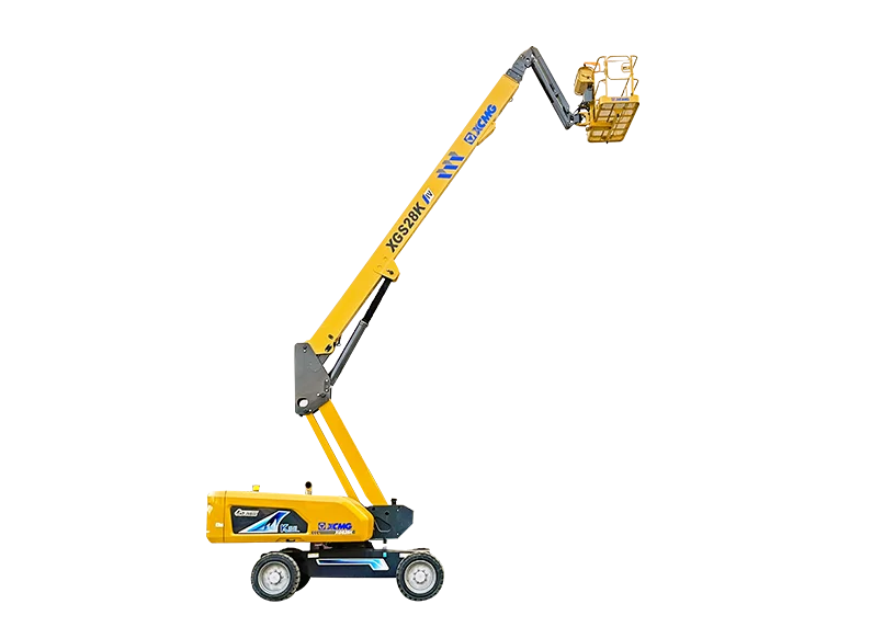 XCMG XGS28K(III) Telescopic Boom Lift — 28.8 m working height, 300/460 kg platform capacity, 15.9 t