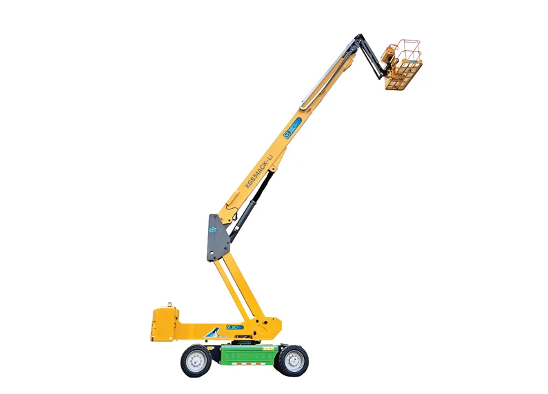 XCMG XGS34ACK-Li Electric Telescopic Boom Lift — 34.5 m working height, 300/460 kg lift capacity, lithium battery