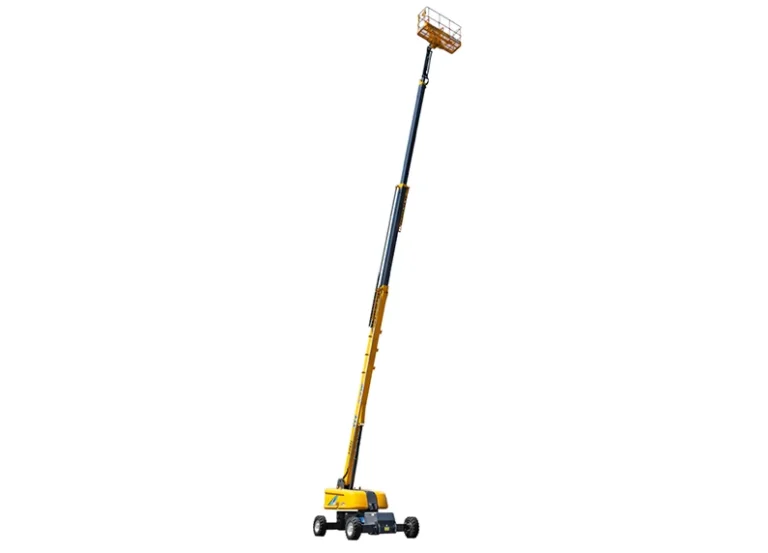 XCMG XGS34K(II) Telescopic Boom Lift — 34.5 m working height, 300/460 kg platform capacity, 18.7 t, compact 3 m wheelbase variant