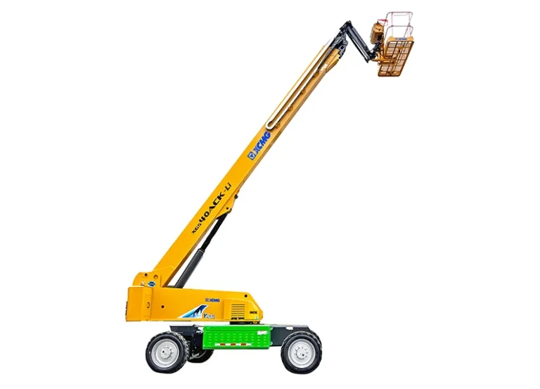 XCMG XGS40ACK-Li Electric Telescopic Boom Lift — 40.2 m working height, 300/460 kg lift capacity, lithium battery