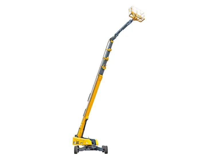 XCMG XGS58K Telescopic Boom Lift — 58.6 m working height, 230/450 kg platform capacity, 27.9 t engine-powered self-propelled unit