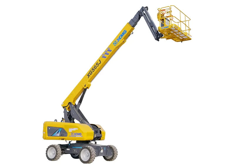 XCMG XGS65J-ANSI Telescopic Boom Lift — 72'2'' (22 m) working height, ANSI-certified 661/1014 lb capacity, 27,470 lb