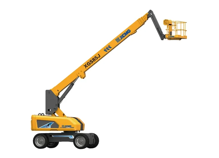 XCMG XGS85J-ANSI Telescopic Boom Lift — 92'6'' (28.2 m) working height, ANSI-certified 661/1014 lb capacity, 40,344 lb