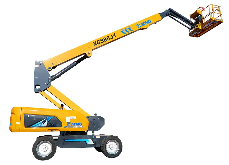 XCMG XGS85J1-ANSI Telescopic Boom Lift — 94'6'' (28.8 m) working height, ANSI-certified 661/1014 lb capacity, 35,053 lb