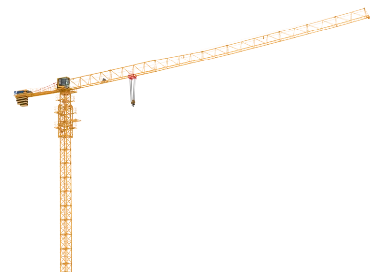 XCMG XGT5610D-6S1 Topless Tower Crane — 6 ton, 56 m working range, 80 t·m moment, 199 m attached height