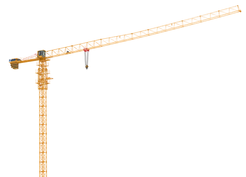 XCMG XGT5610D-6S1 Topless Tower Crane — 6 ton, 56 m working range, 80 t·m moment, 199 m attached height