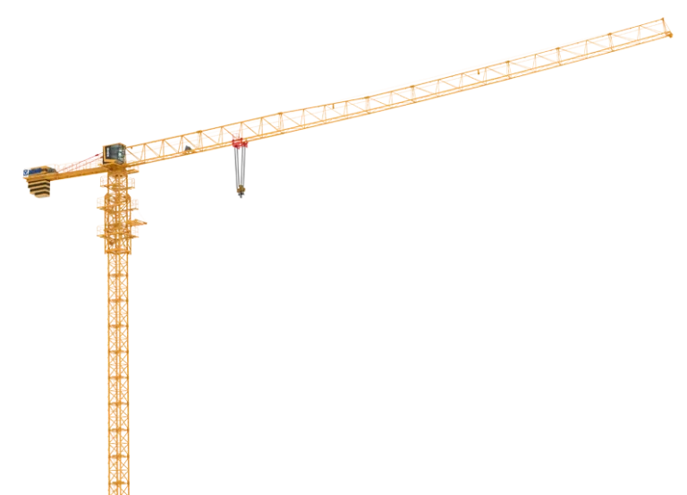 XCMG XGT5610E-6S1 Topless Tower Crane — 6 ton, 56 m working range, 80 t·m moment, 199.6 m attached height