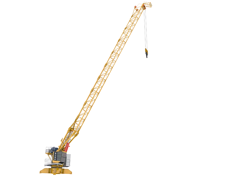 XCMG XGW100-16S Rooftop Crane — 16 ton, 30.3 m working range, 850 m drum, for internal climbing tower crane dismantle work