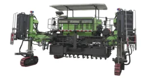 XCMG XHT805HEV Slipform Paver — 3-6 m paving width, range-extended hybrid powertrain, 25 m/min paving speed