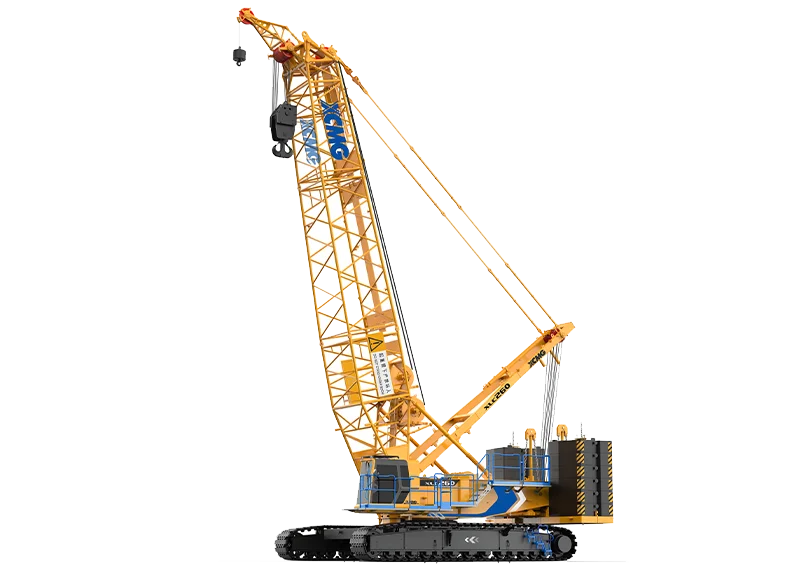 XCMG XLC260 Lattice-Boom Crawler Crane — 260 ton, 24-93 m boom range with tower jib, for subway, HSR, ports, shipyards, and energy installation