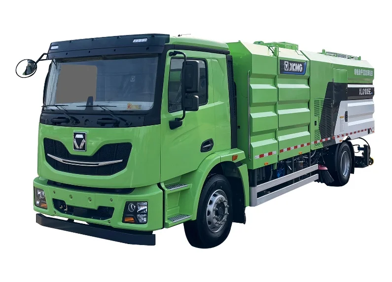 XCMG XLQ1005E Electric Vacuum Road Sweeper — XGA1181BEVEAX BEV chassis, 282 kWh battery, 3200 mm sweeping width