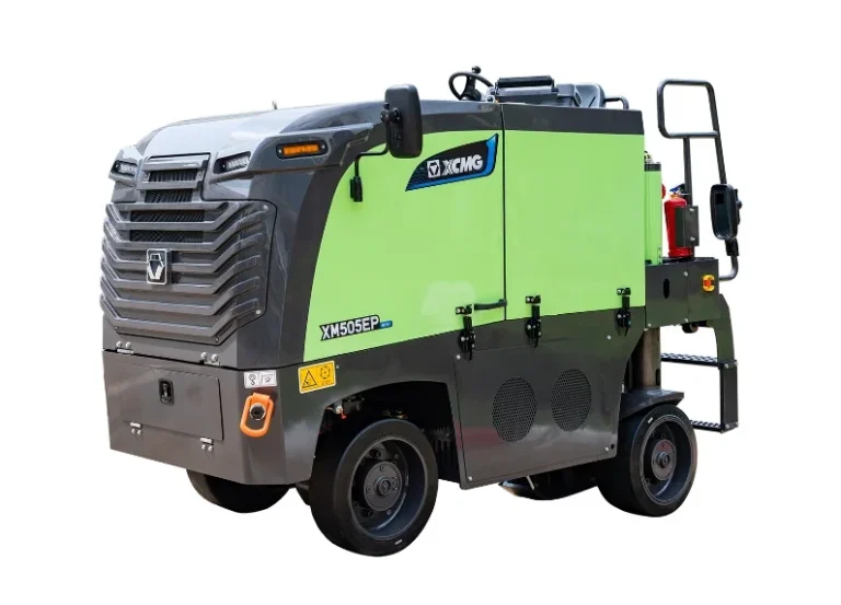 XCMG XM505EP New Energy Mini Milling Machine — 151 kWh battery, 500 mm width, 180 mm depth, electric drive