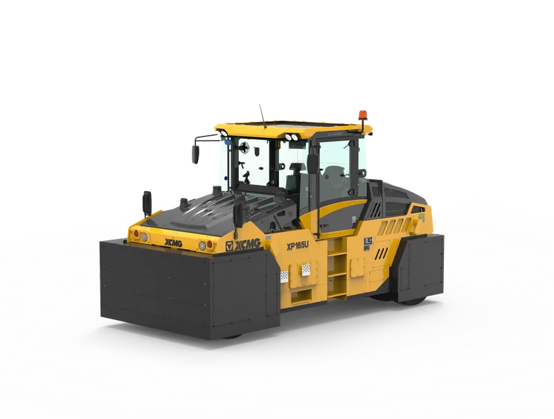 XCMG XP165U Pneumatic Tire Roller — 16,000 kg, 2,075 mm width, Cummins 90 kW, EU Stage V