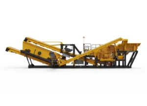 XCMG XPF1214K Movable Impact Crushing Station - 80-350 t/h, 1-layer screen, materials up to 120 MPa hardness