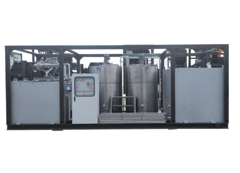 XCMG XR105 Emulsified Asphalt Equipment — up to 10 t/h productivity, ≤5 μm emulsion fineness, 46 kW operating power
