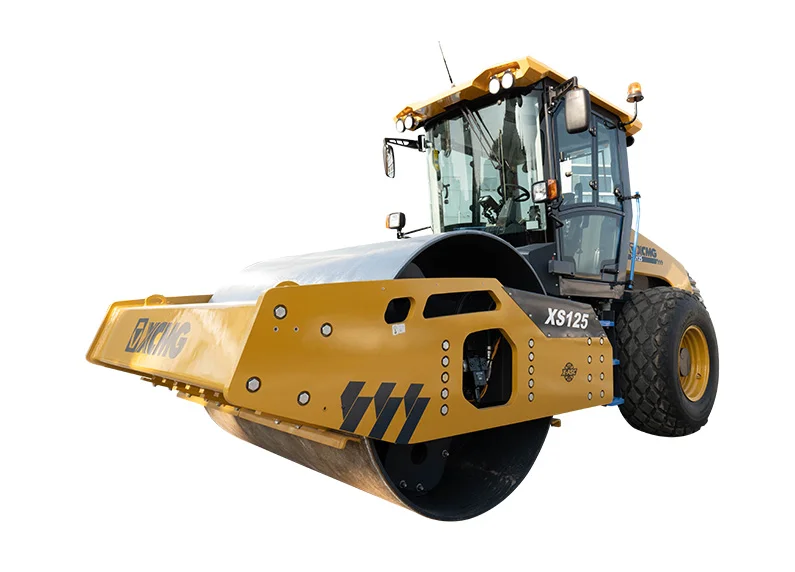 XCMG XS125 / XS125PD Stage V single drum vibratory roller 12.4-13.77 t F3.8 115 kW