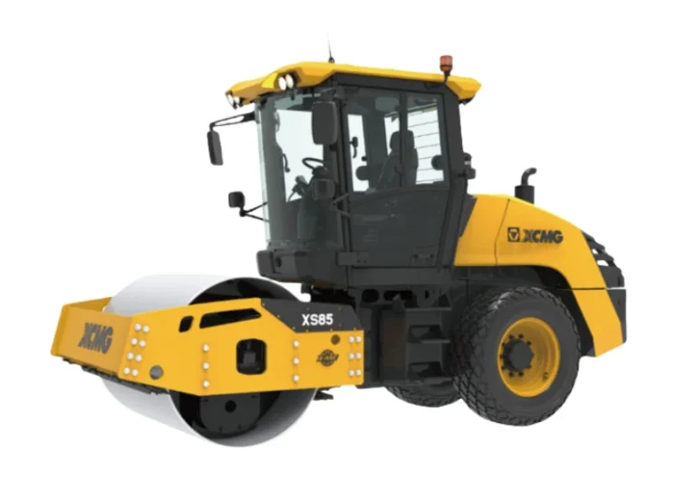 XCMG XS85/XS85PD single drum vibratory roller 7.5 t Cummins 74 kW