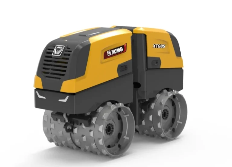 XCMG XTG85 Trench Compactor — 1,660 kg, Kubota engine, EU Stage V remote control