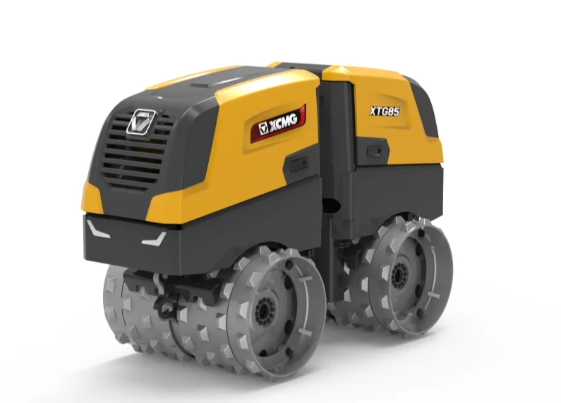 XCMG XTG85 Trench Compactor — 1,660 kg, Kubota engine, EU Stage V remote control