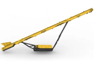 XCMG XYS1020 Mobile Conveyor - 450 t/h max disposal, 8.7 m discharge height, 15 t curb weight, 12 degree gradeability