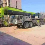 Used ZOOMLION ZTC2000VS863 200 ton truck crane, 2025 build, 88 m main boom, Cummins and Weichai China VI engines