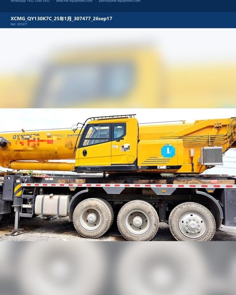XCMG QY130K7C Truck Crane (Used, 2025)