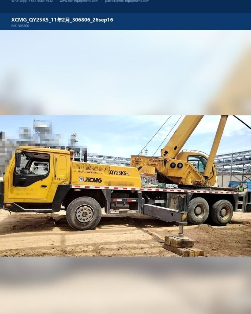 XCMG QY25K5-1 Truck Crane (Used, 2011)