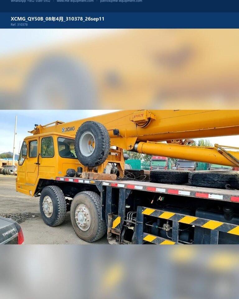 XCMG QY50B Truck Crane (Used, 2008)