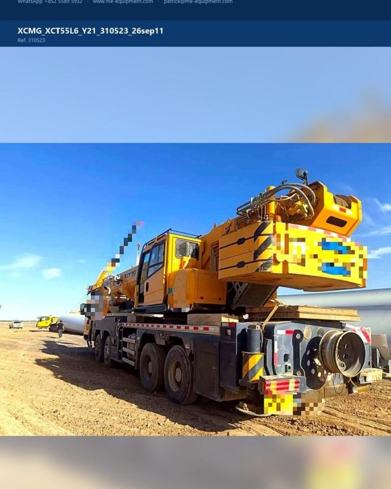 XCMG XCT55L6 Truck Crane (Used, 2021)