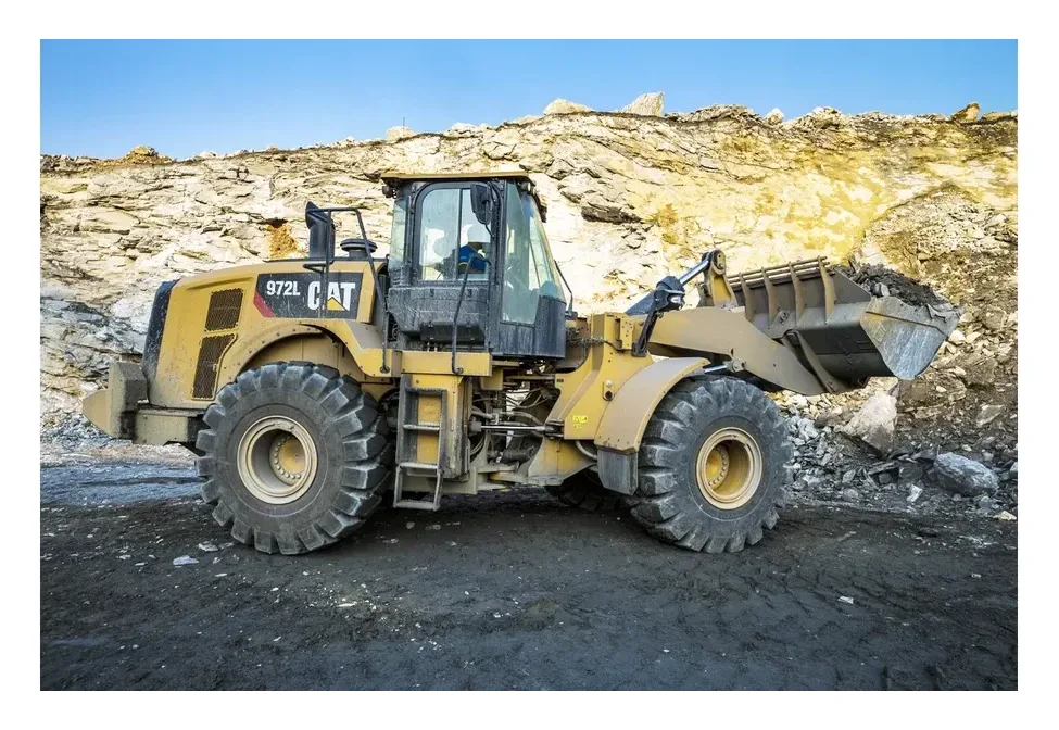 CAT 972L Wheel Loader — new 24.9 t wheel loader, Cat C9.3 222 kW