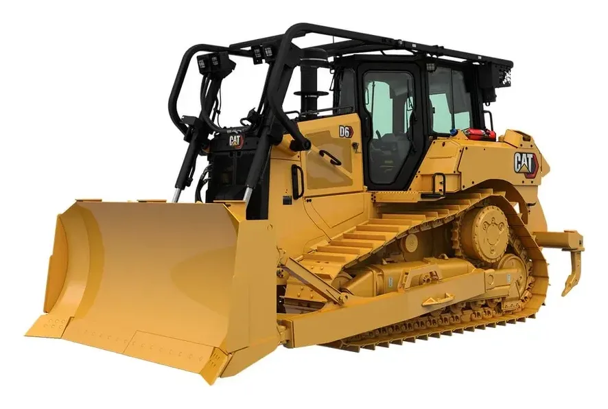 CAT D6 Bulldozer — new 23 t crawler dozer, Cat C9.3B 161 kW