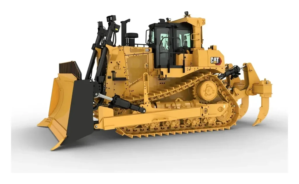 CAT D9 Bulldozer — new 50 t crawler dozer, Cat C18 337 kW